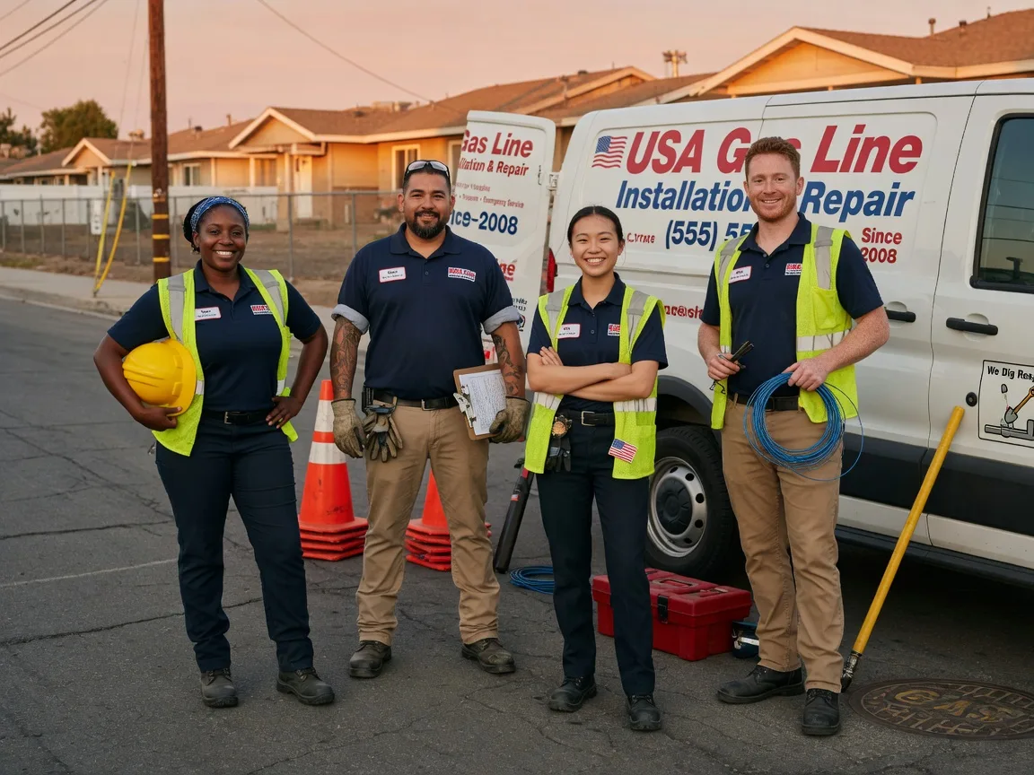 Gas Line Installation company in Volga, WV